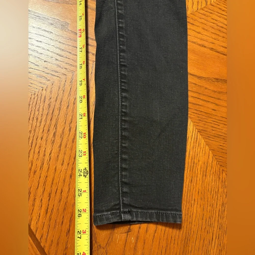 J. Crew Dark Gray washed black Women's Skinny Jeans size 28